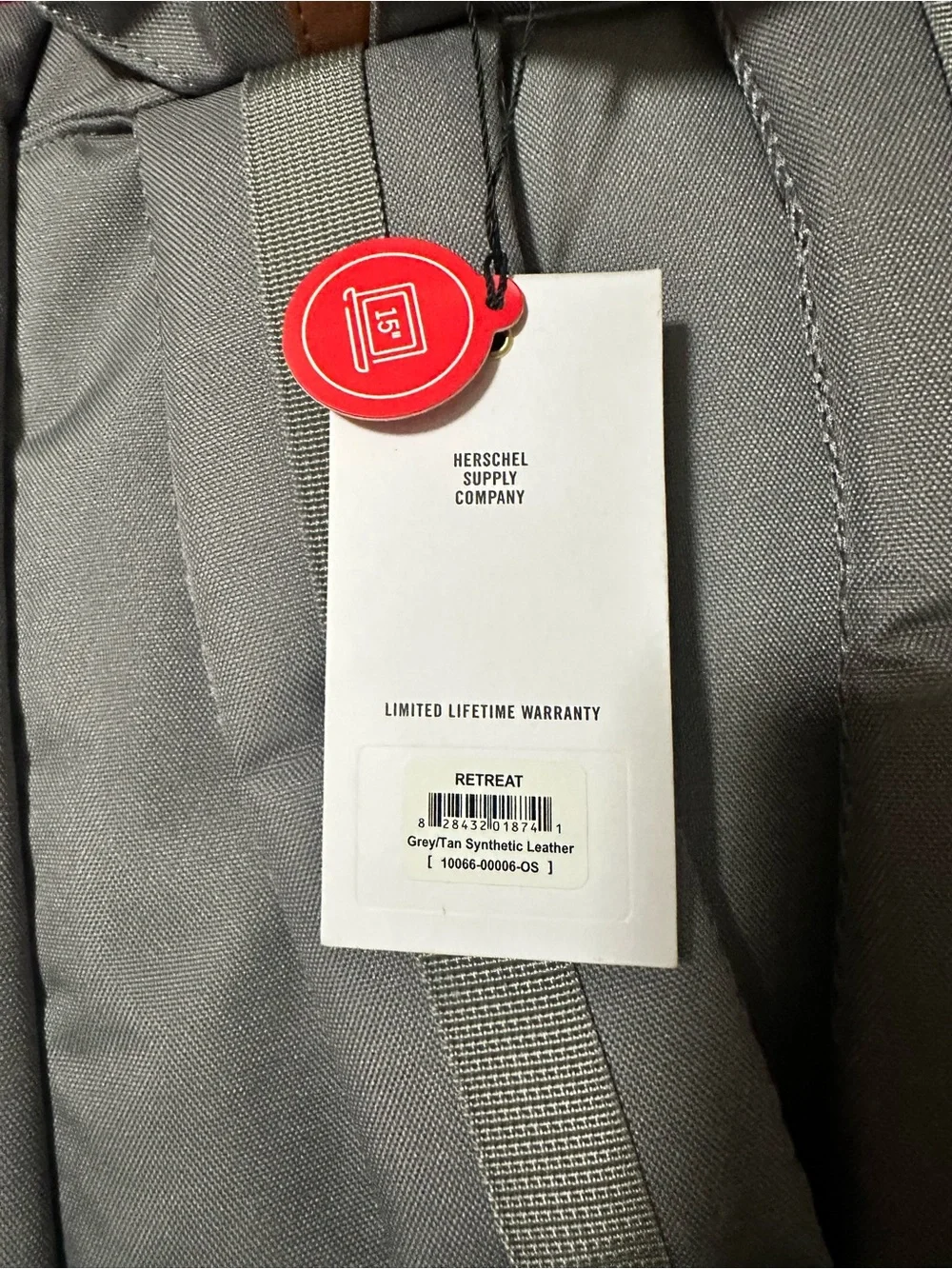 Herschel Supply Company Men’s Grey Backpack